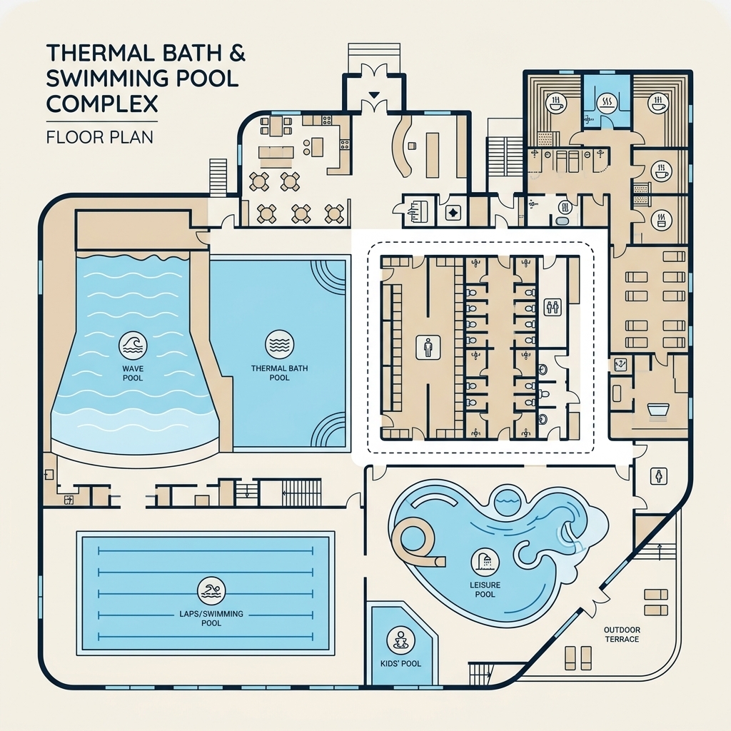 AquaWorld Hallenbadplan