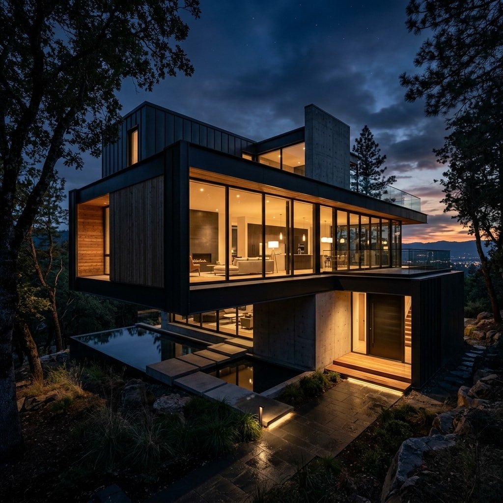 Moderne Villa am See